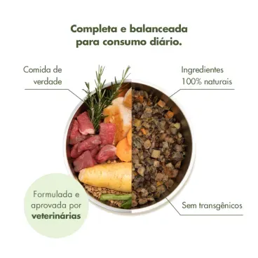 Sem cereais 400g completa e balanceada